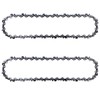 Opuladuo 2PC 10 Inch Pole Saw Chain for Kobalt KPS