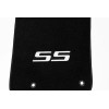 AFM NEW BLACK Floor Mats 2010-2015 Camaro Embroidered SS Logo