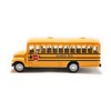 KiNSMART KiNSFUN Yellow School Bus 5" Die Cast Metal Model