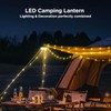 OGERY Camping String Lights, 4 in 1 Quick Storage 32.8FT