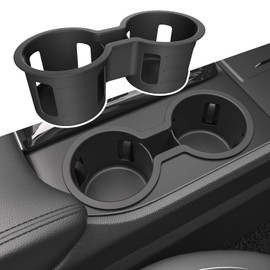 Xipoo Cup Holder Compatible with 2023-2026 Honda Pilot Silica Gel Cup Holder 24-26 Passport Ridgeline Insert Center Console Car Interior Organizer Replacement for 2023-2026 Honda Pilot Accessories