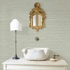 JiffDiff Grasscloth Wallpaper Peel and Stick Cream Grassweave Stick on