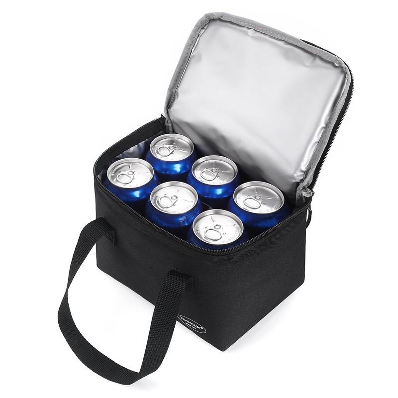 TEAMOOK Small Cool Bag Leakproof Waterproof Soft Insulated Lunch Bag