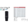 KTC (ke-te-si-) 12.7 mm (1 2/) Impact Wrench Sockets (Deep