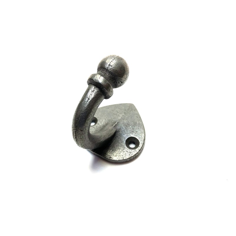 Pack of 5 - Antique Cast Iron Robe Hook -
