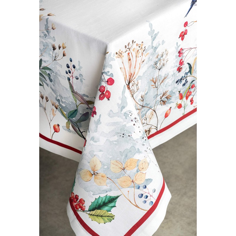 Maison d' Hermine Morzine 100% Cotton Tablecloth Kitchen Dining Table