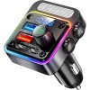 Nulaxy 54W Bluetooth 5.3 Car Adapter Charger 4-Port FM Transmitter