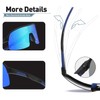Bevi Sports Sunglasses Polarized Lens with TR90 Durable and Flexible