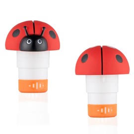 XY-WQ Ladybug Chlorine Floater for 1" Tab ONLY, Mini Floating Pool Chlorine Dispenser