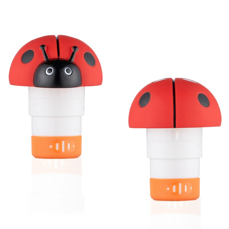 XY-WQ Ladybug Chlorine Floater for 1" Tab ONLY, Mini Floating