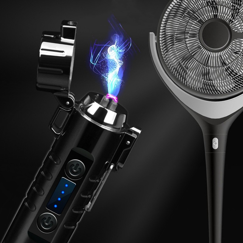 Shaver Automatic Personality Gift Rechargeable Multifunction Lighter Beard Trimmer Red