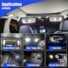 YESCHE 50-Pack LED Interior Light Kit Map Dome Bulb for