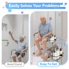 Codonen Shower Caddy Hanging, Showers Organizer Rack with Hooks for