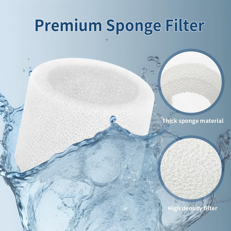 30-Pack Top Fill Humidifier Replacement Filter Compatible with LEVOIT Humidifiers
