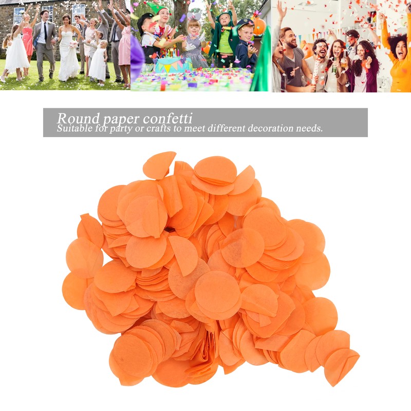2Bag Round Paper Confetti 2.5cm Birthday Party Festival Wedding Decoration