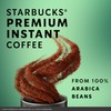 Starbucks Premium Instant Coffee — Dark Roast — 100% Arabica