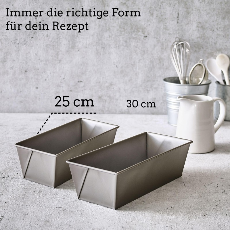 RBV Birkmann, Basic Baking 883079 25 cm Non-Stick Loaf Tin