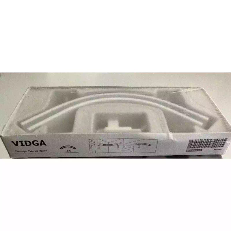 IKEA Vidga Corner Piece Single Track 4.75" Corner Connector Rail
