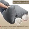 Shredded Foam Sofa Back Cushions Replacement Soft Couch Pillow Insert