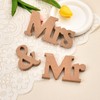 Mr and Mrs Signs Wedding Table Decorations for Bride and