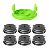Greenworks 0.065" Dual Line Auto-Feed String Trimmer Spools (6-Pack) +