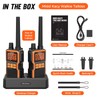 Midd Kacy MK108 Walkie Talkies,2 Way Radio Long Range,60 Channel