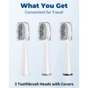 OILSAO Replacement Brush Heads for Fusion 2.0, Compact Electric Flossing