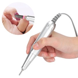 Nail Drill Handle, Nail Drill Handpiece, Electric Nail Polishing Machine, Nail Drill Handpiece, Nail Cutter Nail Art Drill for Manicure and Pedicure