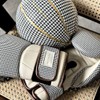 Modest Vintage Player Elite Houndstooth Leather Boxing Gloves (Strap Up)