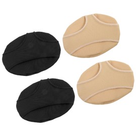 LALAFINA 2pairs Anti- Metatarsal Cushions for Foot Support Breathable Forefoot Pads for Comfortable Walking Suitable for Men and Women Skin Tone