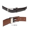 KIETH KE21456-39 Men's Business Belt, Brown, Genuine Leather, Made in