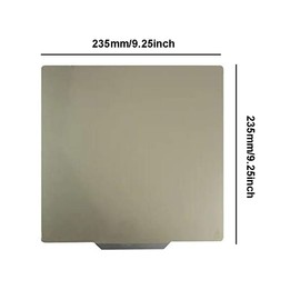 PEI Magnetic Flexible Heated Bed Removable Sheet Steel Surface for Ender 3/Ender 3 Pro/Ender 5 5pro 3D Printer