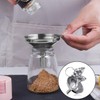 WELANE Metal Funnels, 3 PCS Small Stainless Steel Kitchen Funnels