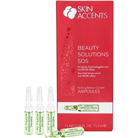 inspira: cosmetics Skin Accents Beauty Solutions SOS Purifying Balancer Complex Vials Your Little Beauty Secret with WOW Effect 14 ml