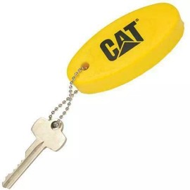 Caterpillar NEW - Caterpillar CAT Equipment Yellow Floating Marine Keychain! Key Tag FOB