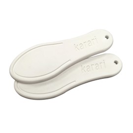 Anesty Company Karari HO1909 Diatomaceous Earth Shoe Care Tablet, Women's, White, Width 1.9 x Length 5.6 inches (4.8 x 14.2 cm), Deodorizing, Dry, Pack of 2