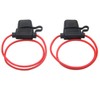 Bumbesti 2 Pack ATC/ATO 16 AWG Gauge Inline Fuse Holder