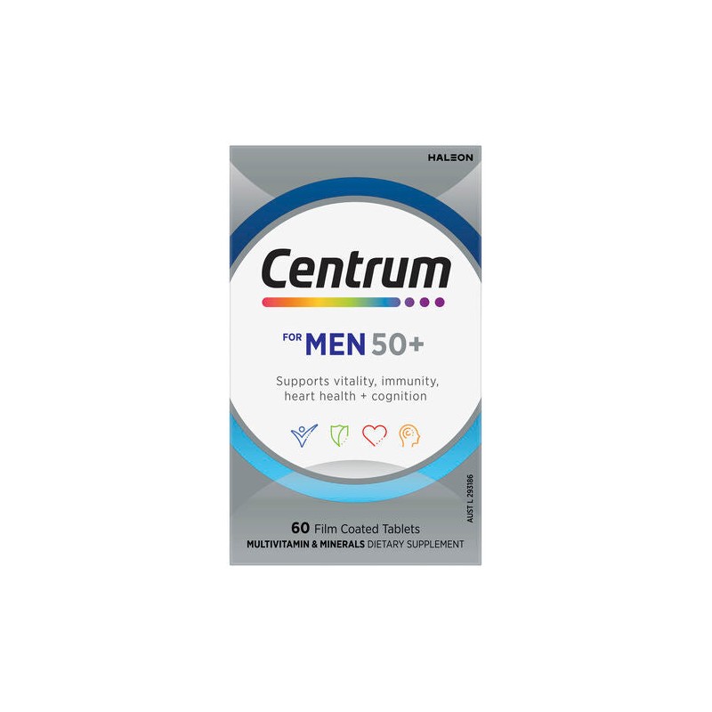 Centrum For Men 50+ 60 Tablets