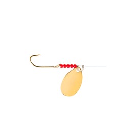 Little Joe Red Devil Single Hook Spinner Rig Fishing Lure - Ideal for Drifting and Trolling with Minnows, Crawlers and Other Live Bait, 36-Inch Snell
