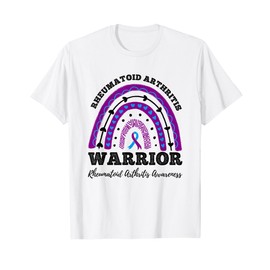 Rainbow Warrior Rheumatoid Arthritis Awareness T-Shirt