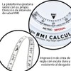 2 Piezas Cinta Metrica Corporal Cinta De Medir Corporal BMI