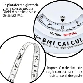 2 Piezas Cinta Metrica Corporal Cinta De Medir Corporal BMI Retráctil