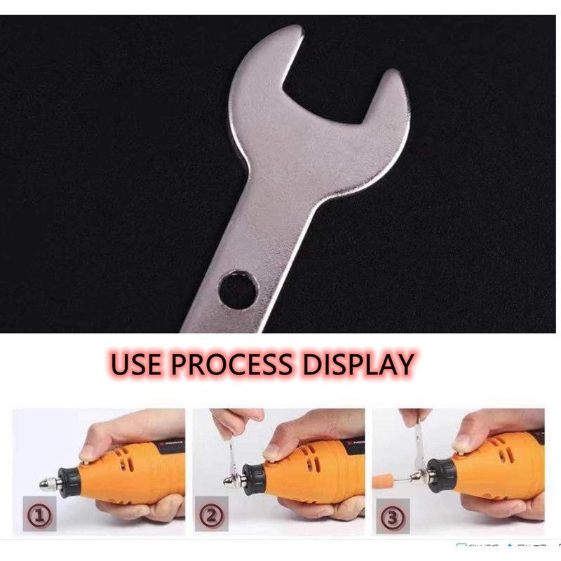 MauSong 3/8 Inch Open End Wrench 9.5 mm Nut Spanner