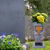Unbranded Solar LED Cemetery Vase with Cross Light Angel Memorial