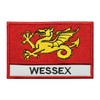 Wessex County Flag Logo Iron On Sew On Embroidered Patch Badge Applique for Clothes Shirts Jeans etc