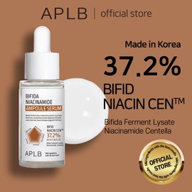 APLB Bifida Niacinamide Ampoule Serum | BIFID NIACIN CEN™ 37.2% 1.35 FL.OZ/Korean Skincare, Antioxidant, Elasticity care, Sensitive skin, Wrinkle care, Revitalize for gentle and improve skin texture