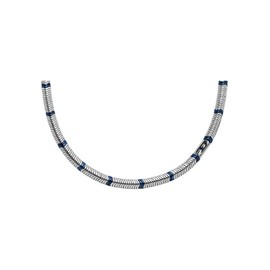 Diesel Men's 2 Colour Stainless Steel Necklace with Lobster Clasp, Unit size, Stainless Steel, No Gemstone