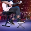 Donner Guitar Footrest with Non-Slip Rubber Base, Foldable Guitar Footstool