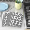 Penguin Home Premium 100% Pure Cotton Grey Tea Towel for