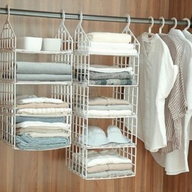 Closet Bonnet Hanging Organizer Popular Recommendation 4-Tier